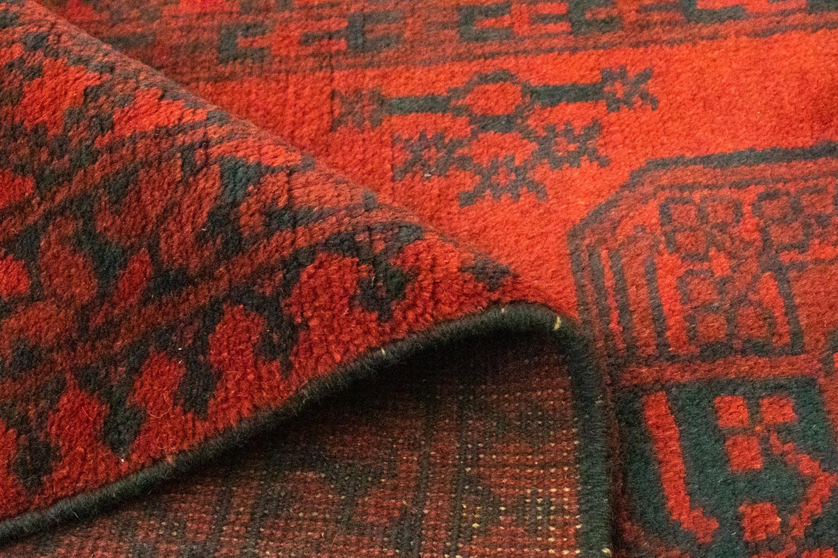 Afghaans tapijt - Filpa - 198 x 96 cm - rood