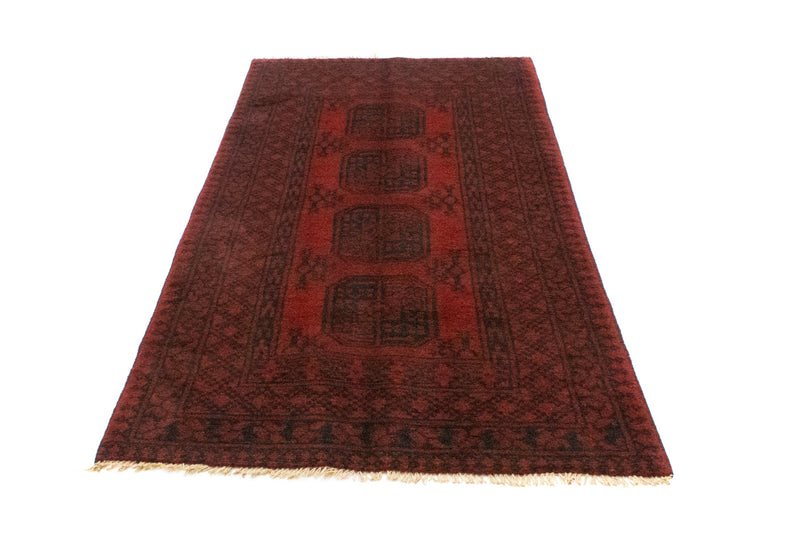 Afghaans tapijt - Filpa - 198 x 96 cm - rood