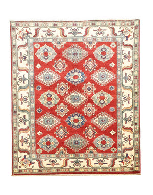 Ziegler Tapijt - Kazak - 199 x 146 cm - donkerrood