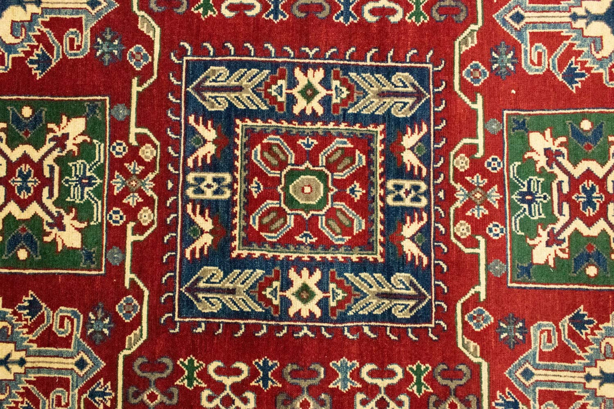 Ziegler Tapijt - Kazak - 212 x 146 cm - donkerrood