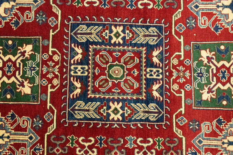 Ziegler Tapijt - Kazak - 212 x 146 cm - donkerrood