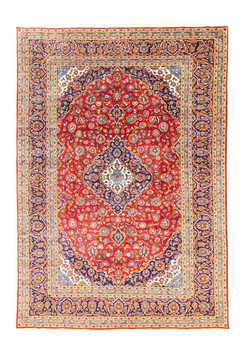Perzisch tapijt - Keshan - 362 x 251 cm - donkerrood
