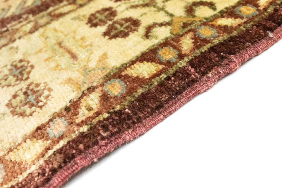 Loper Ziegler tapijt - 347 x 81 cm - donkerbruin