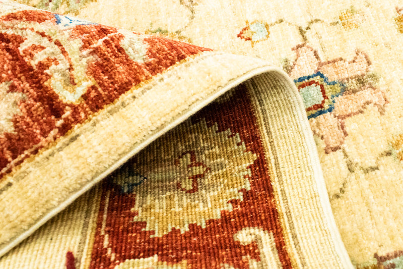 Loper Ziegler tapijt - 203 x 81 cm - licht beige