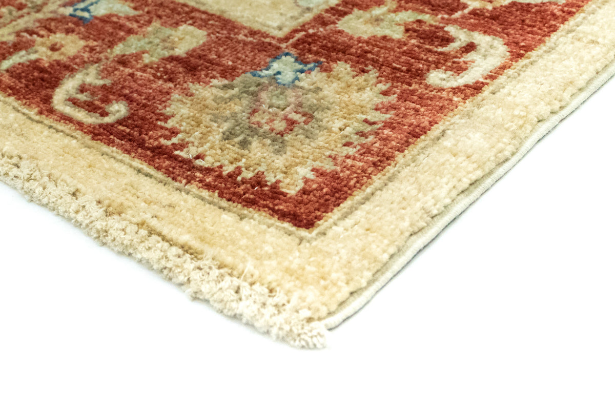 Loper Ziegler tapijt - 204 x 80 cm - licht beige