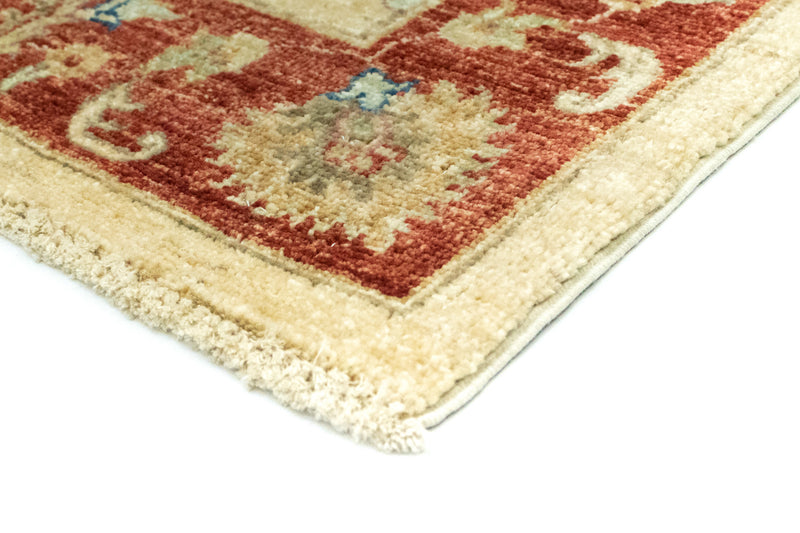 Loper Ziegler tapijt - 204 x 80 cm - licht beige