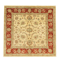 Ziegler tapijt vierkant  - 185 x 175 cm - beige