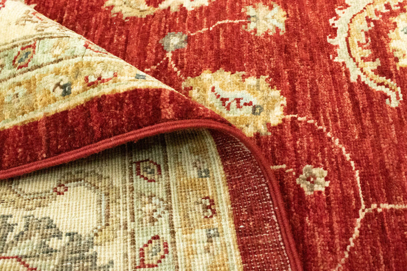 Ziegler tapijt vierkant  - 178 x 176 cm - rood