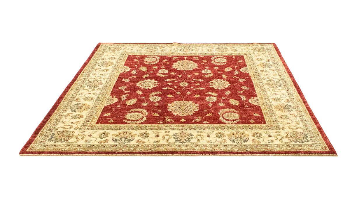 Ziegler tapijt vierkant  - 178 x 176 cm - rood