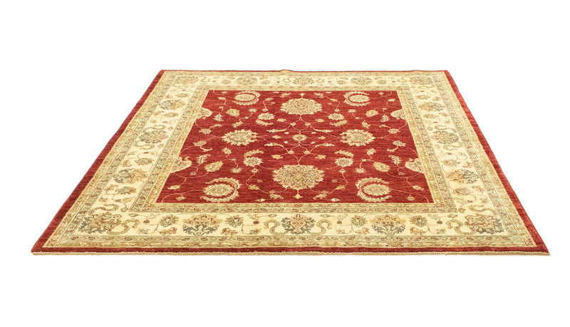 Ziegler tapijt vierkant  - 178 x 176 cm - rood
