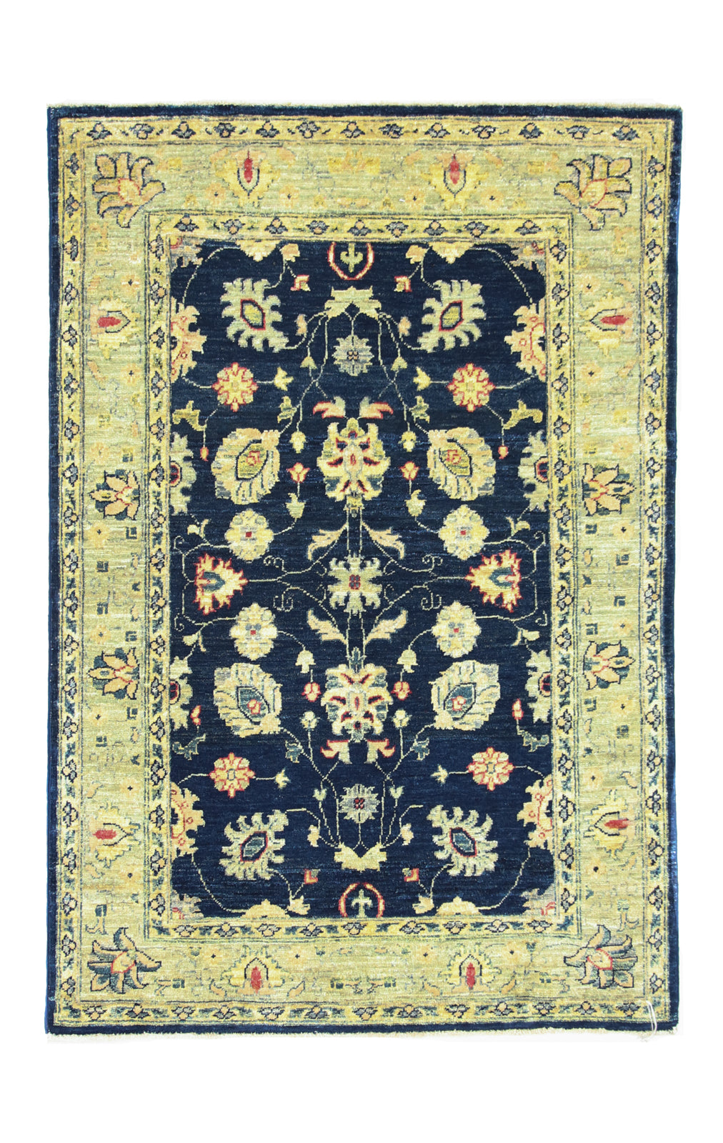 Ziegler tapijt - 149 x 100 cm - donkerblauw