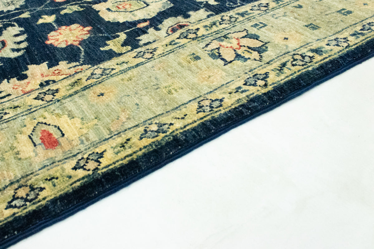 Ziegler tapijt - 149 x 100 cm - donkerblauw