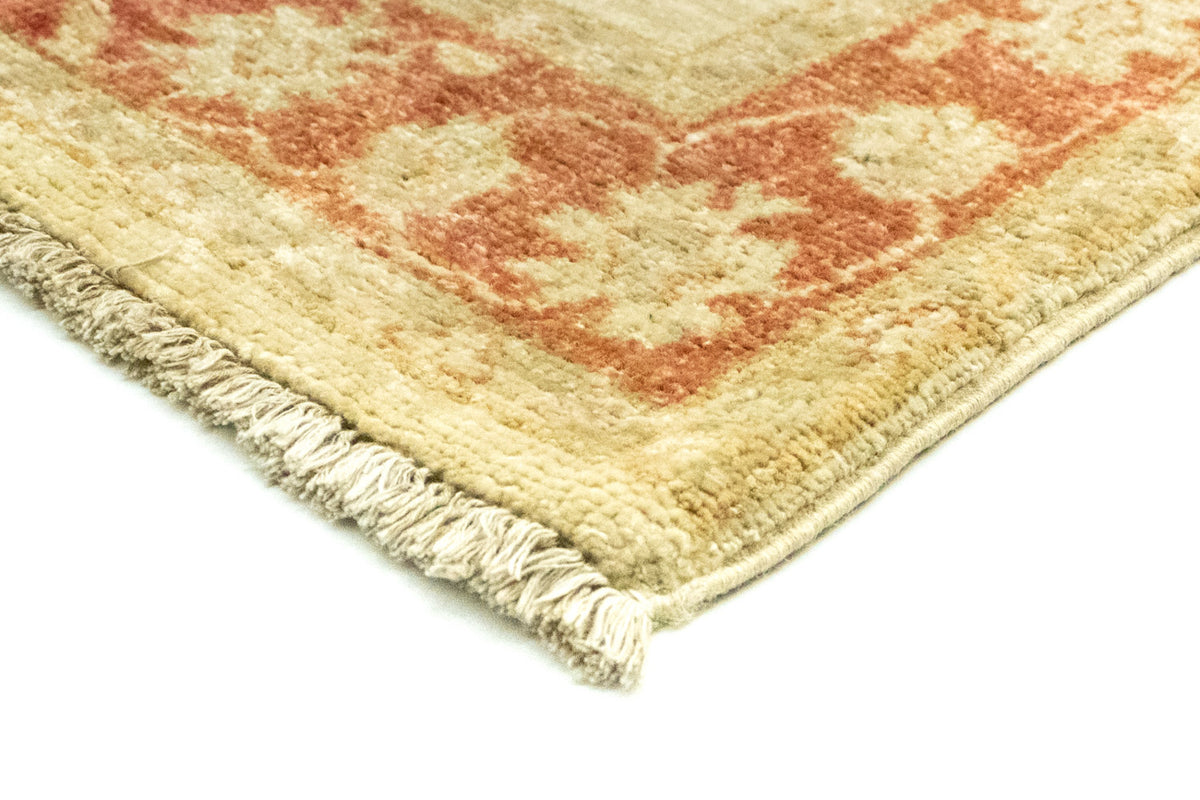 Loper Ziegler tapijt - 455 x 79 cm - licht beige