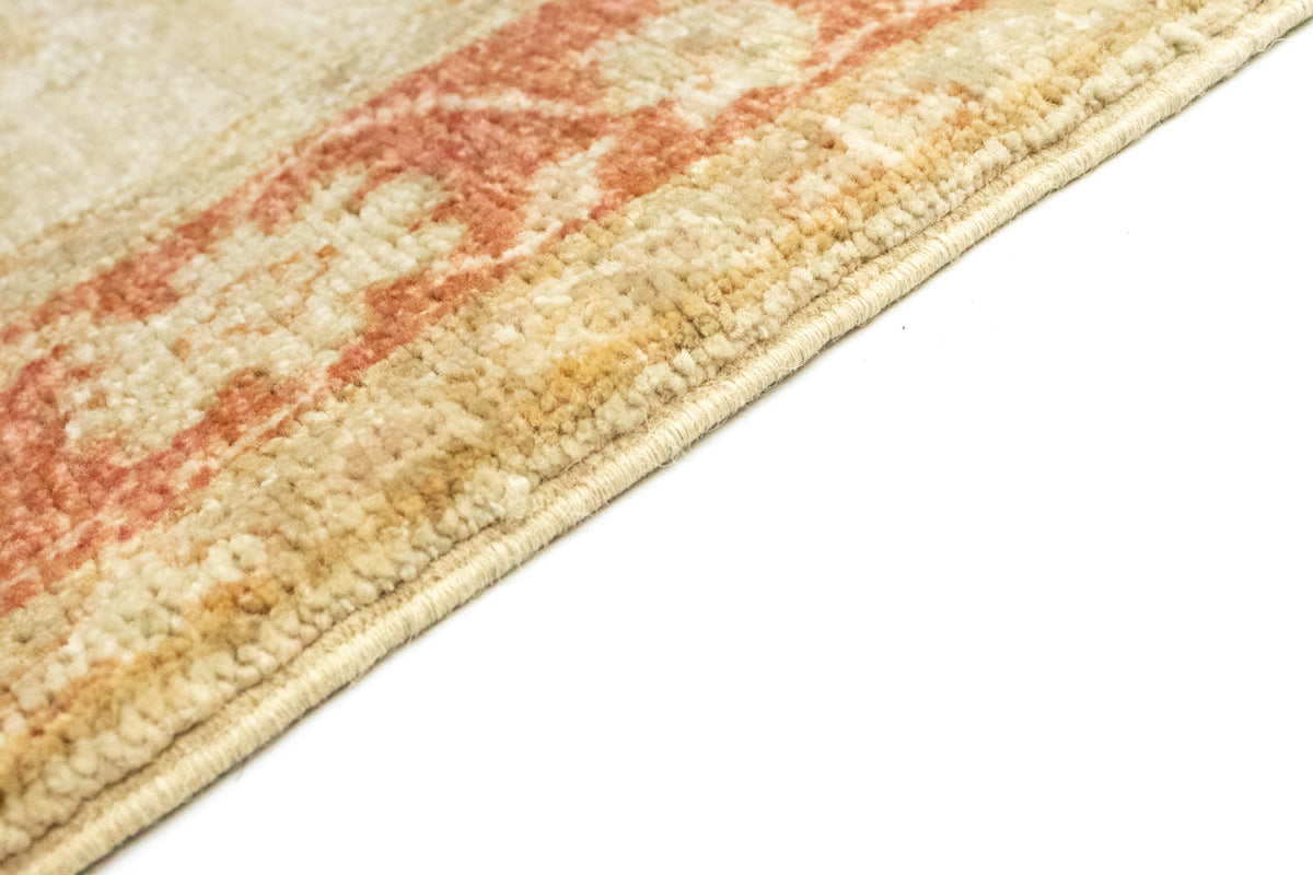Loper Ziegler tapijt - 455 x 79 cm - licht beige