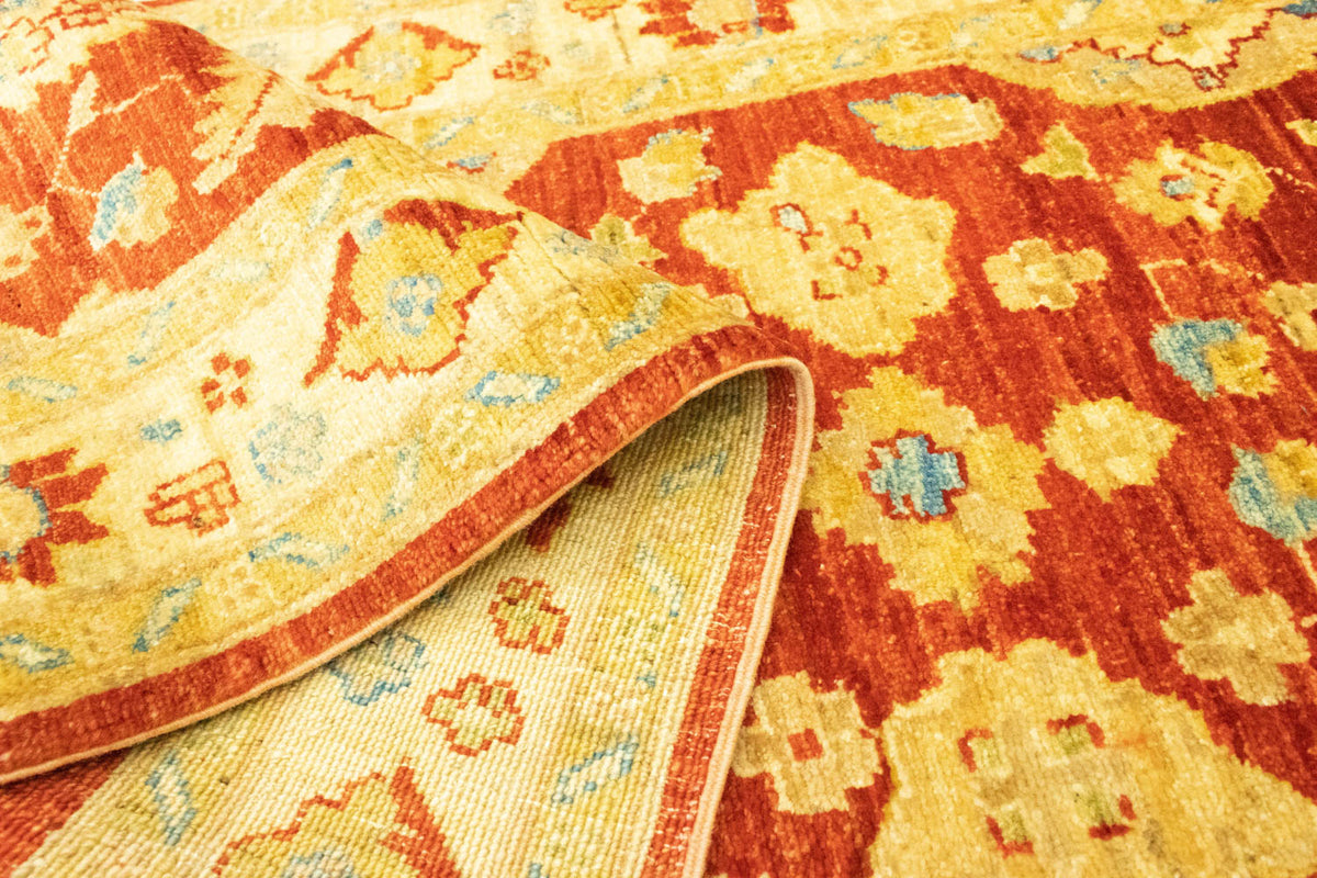 Loper Ziegler tapijt - 288 x 80 cm - rood