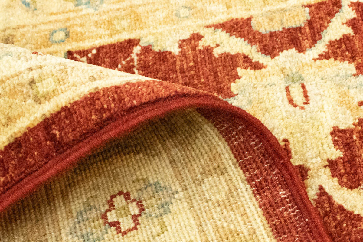 Loper Ziegler tapijt - 349 x 83 cm - rood