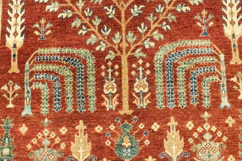 Ziegler tapijt - 184 x 147 cm - rood