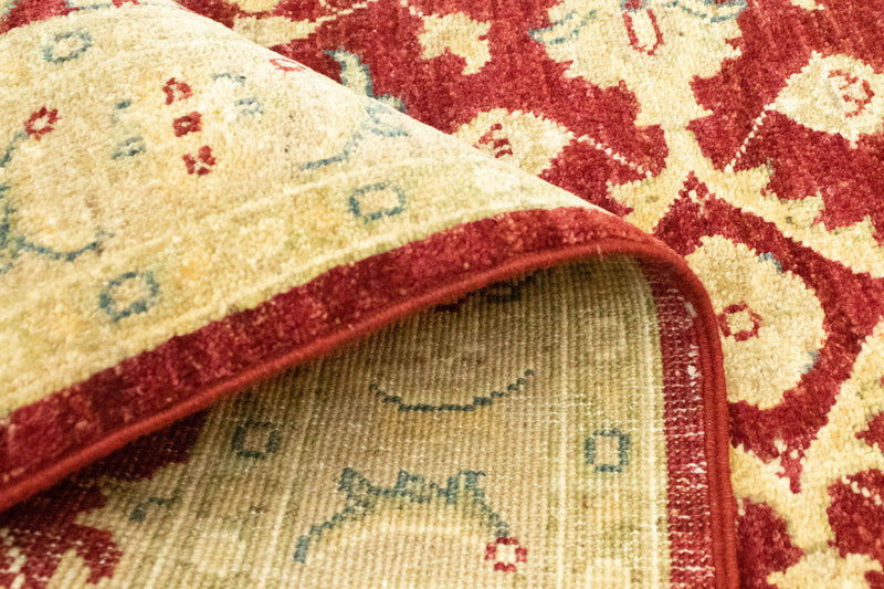 Loper Ziegler tapijt - 588 x 84 cm - rood