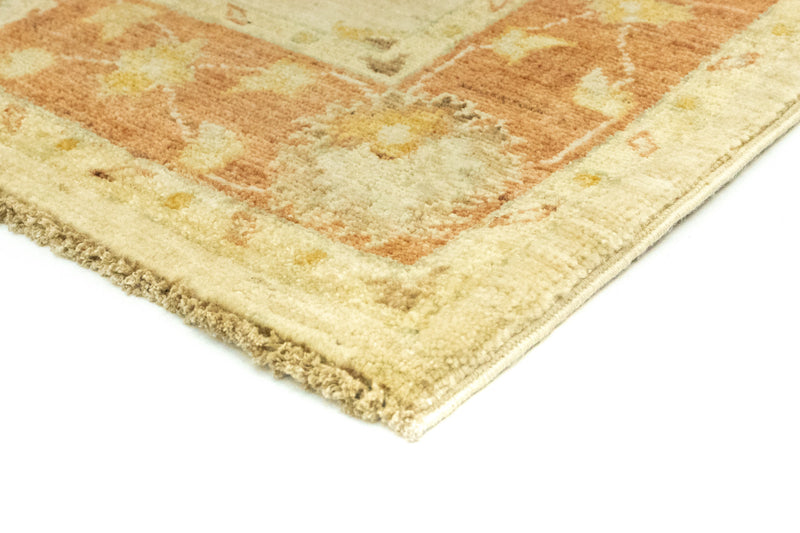Loper Ziegler tapijt - 355 x 81 cm - licht beige