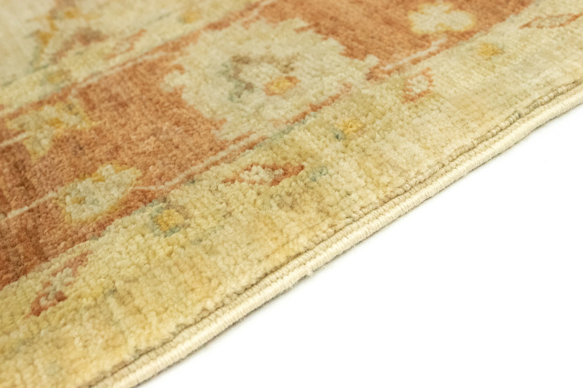 Loper Ziegler tapijt - 355 x 81 cm - licht beige