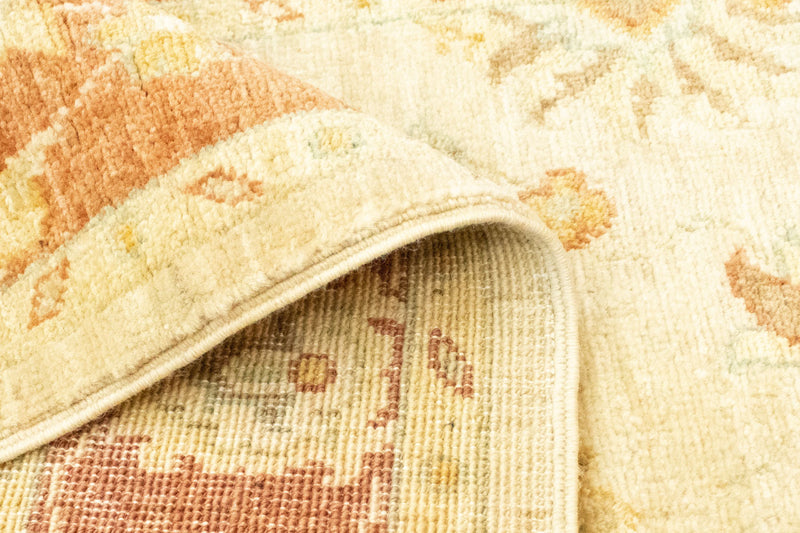 Loper Ziegler tapijt - 355 x 81 cm - licht beige