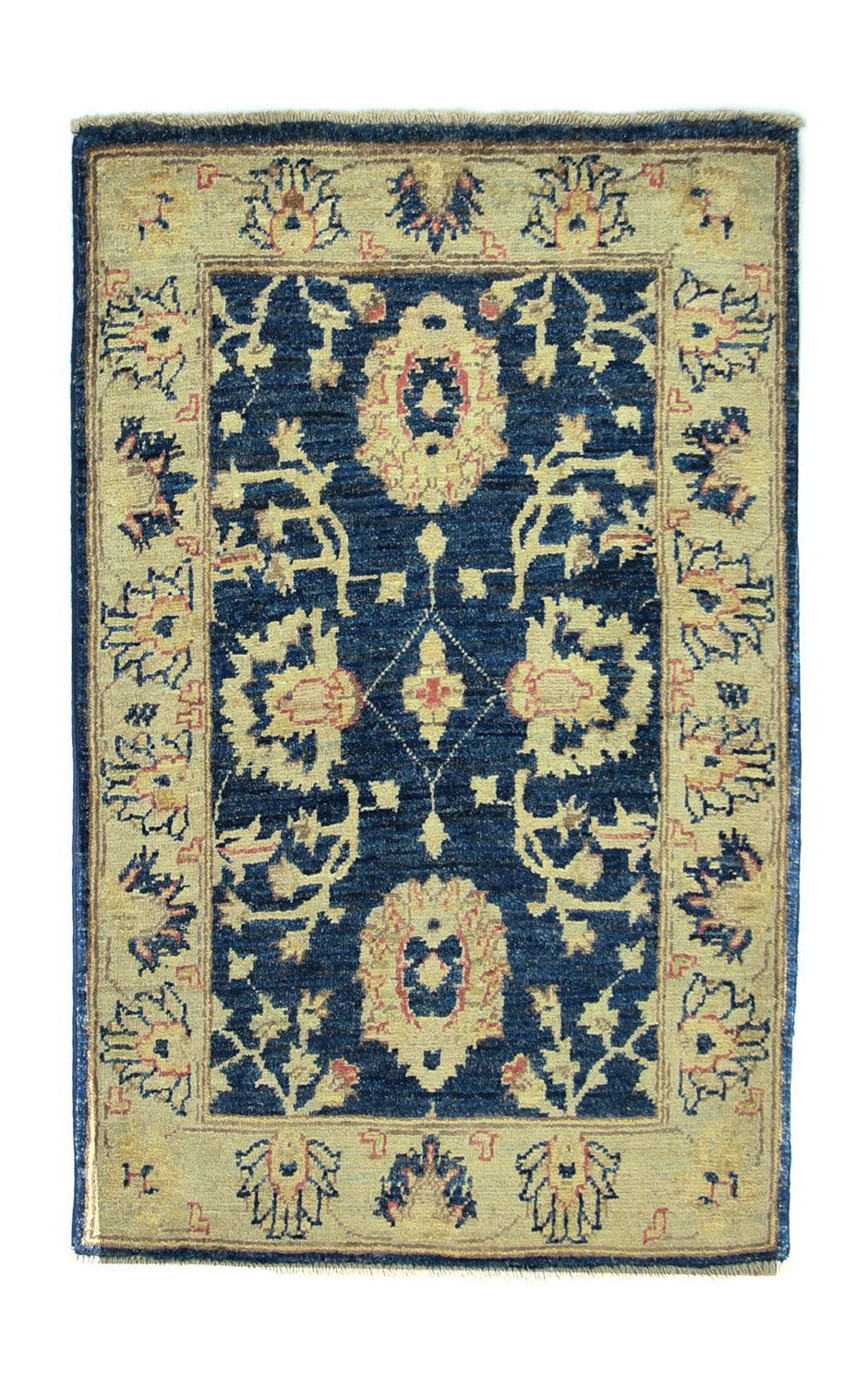 Ziegler tapijt - 96 x 62 cm - donkerblauw