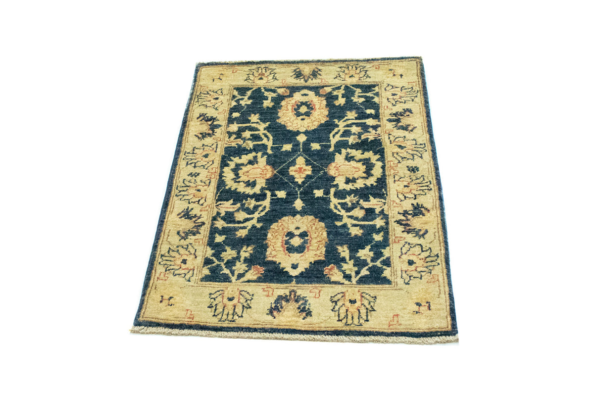 Ziegler tapijt - 96 x 62 cm - donkerblauw