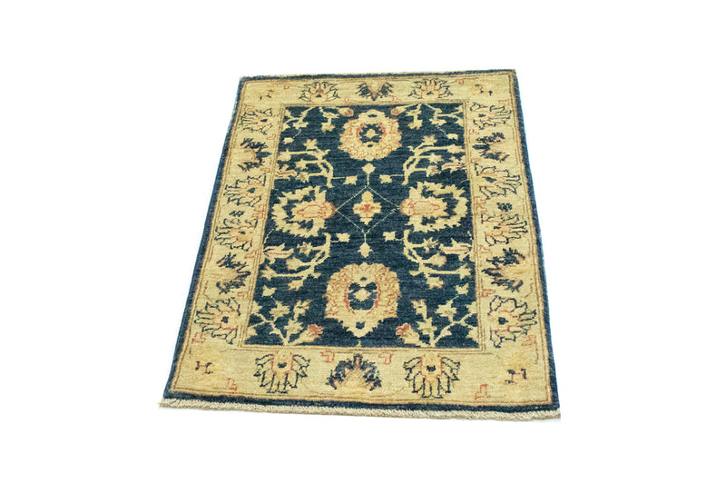 Ziegler tapijt - 96 x 62 cm - donkerblauw