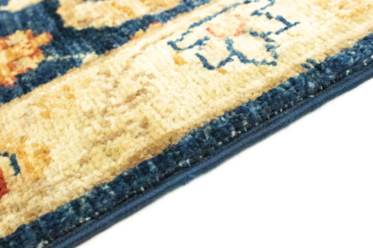 Ziegler tapijt - 98 x 52 cm - donkerblauw