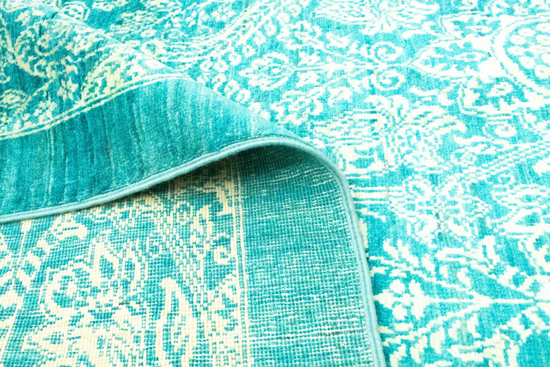 Ziegler tapijt - 288 x 208 cm - zee blauw