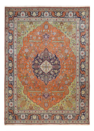 Perzisch tapijt - Tabriz - Royal - 408 x 293 cm - oranje