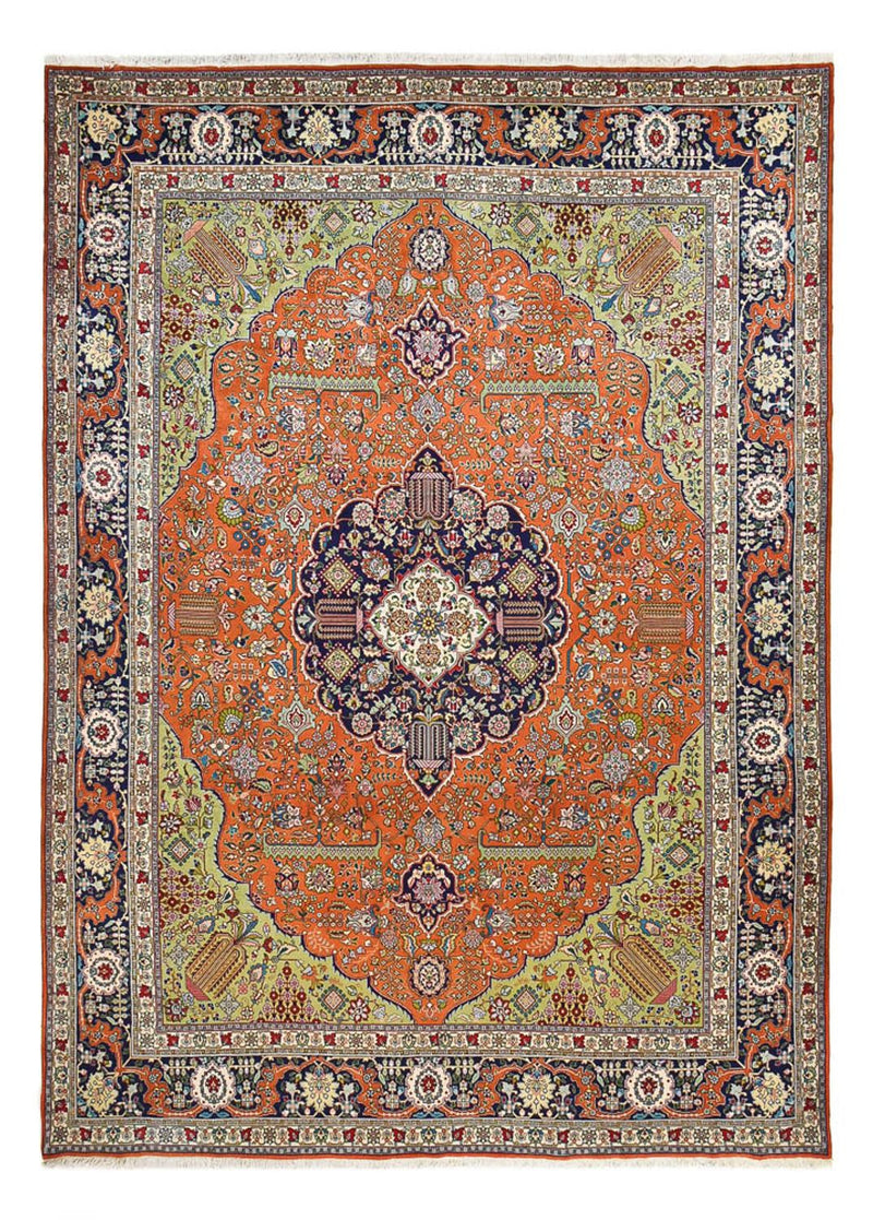 Perzisch tapijt - Tabriz - Royal - 408 x 293 cm - oranje