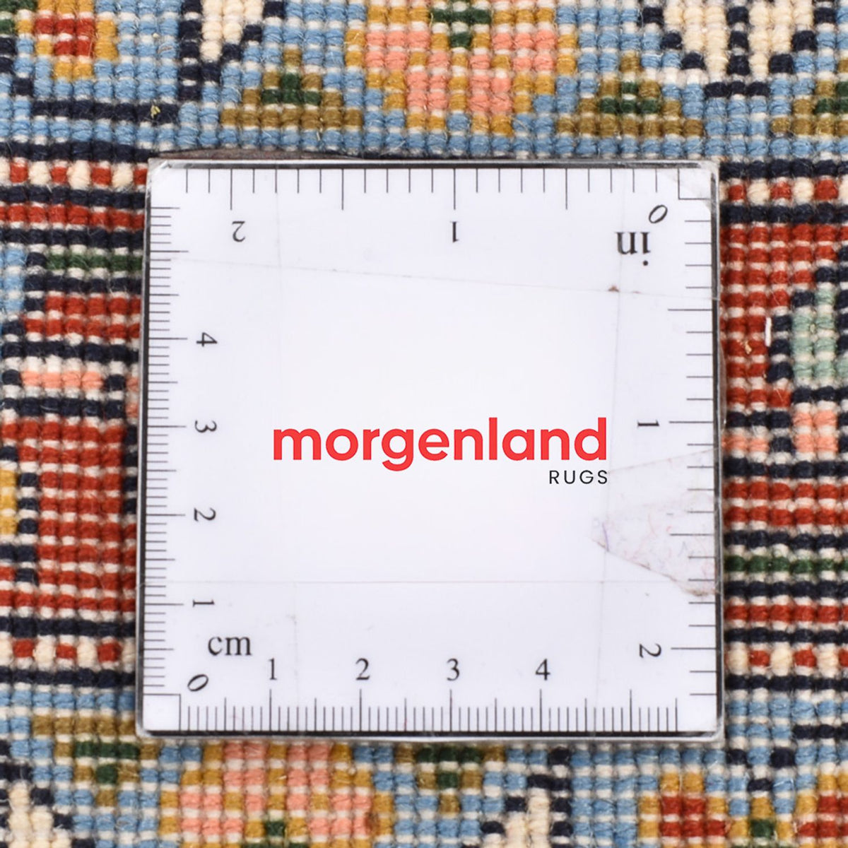 Perzisch Tapijt - Nomadisch vierkant  - 105 x 100 cm - crème