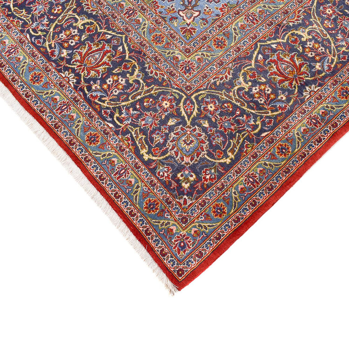 Perzisch tapijt - Keshan - 392 x 295 cm - rood