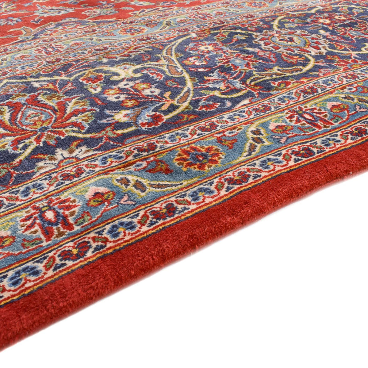 Perzisch tapijt - Keshan - 392 x 295 cm - rood