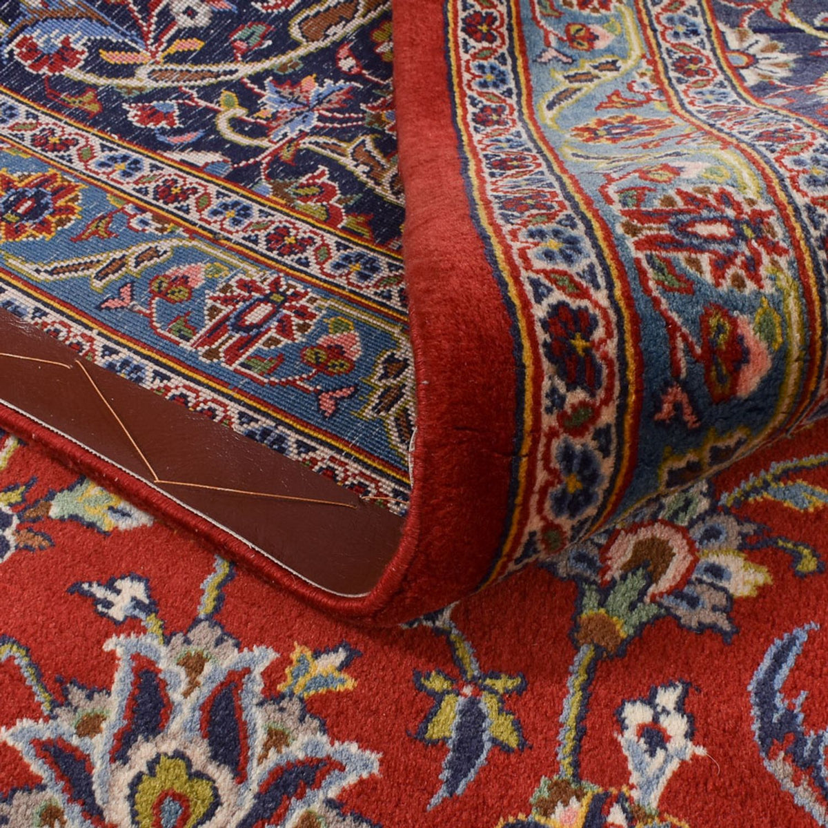 Perzisch tapijt - Keshan - 392 x 295 cm - rood