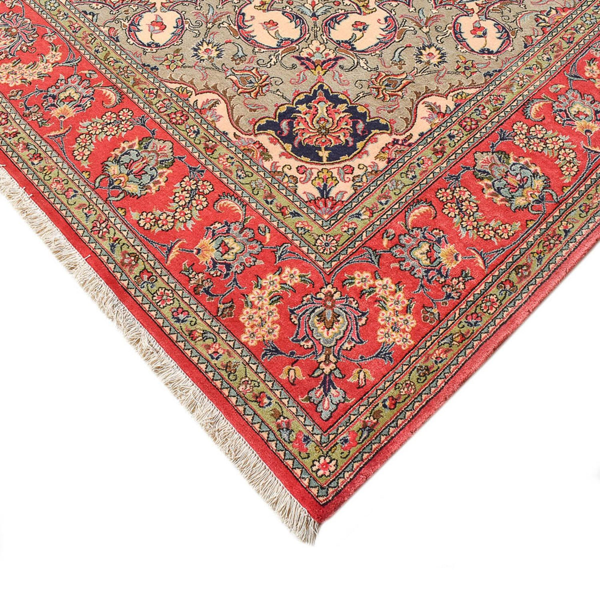 Perzisch tapijt - Ghom - 353 x 255 cm - rood