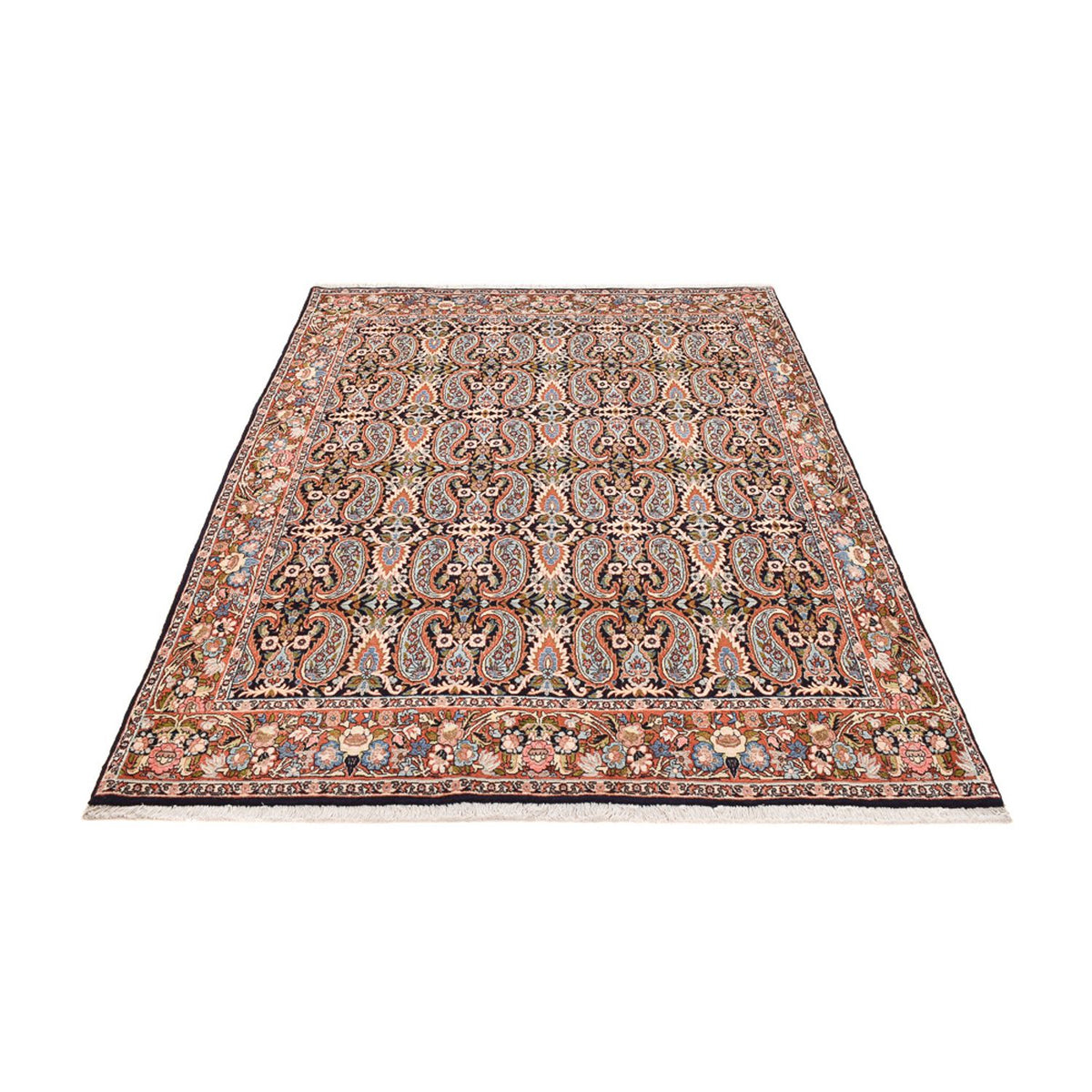 Perzisch tapijt - Bijar - 226 x 169 cm - licht choco
