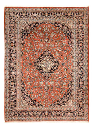 Perzisch tapijt - Keshan - Koninklijke - 395 x 298 cm - licht rood