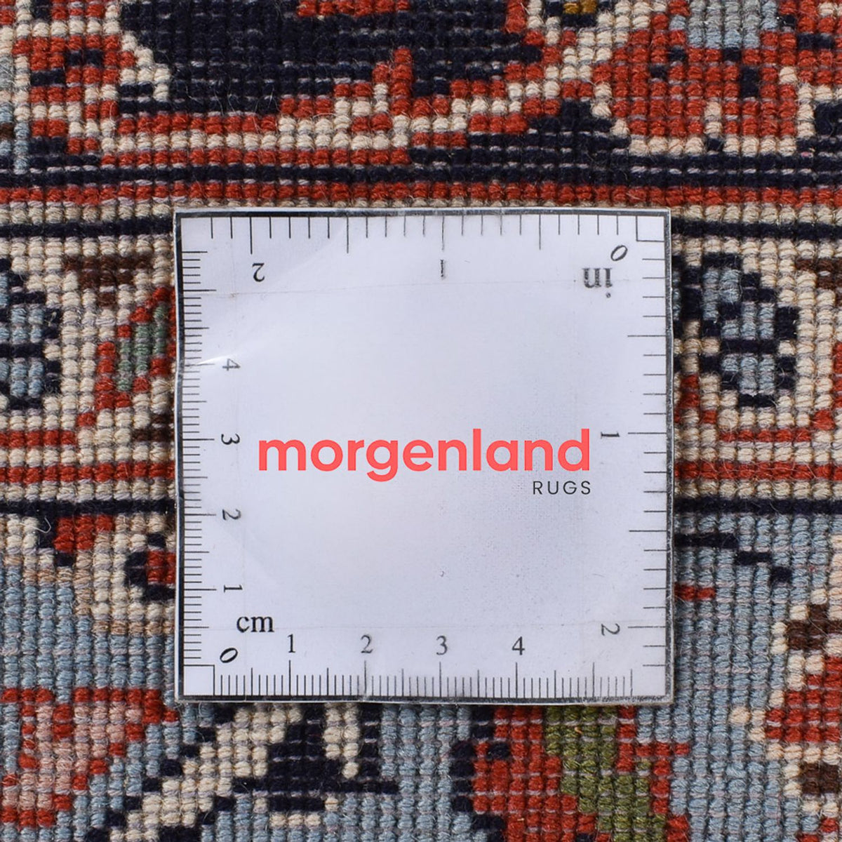 Perzisch tapijt - Keshan - Koninklijke - 395 x 298 cm - licht rood