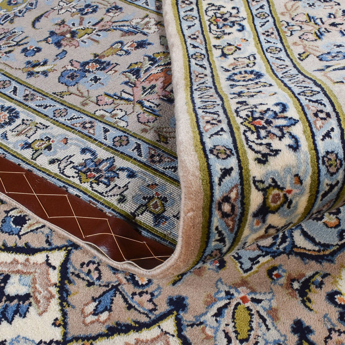 Perzisch tapijt - Keshan - 352 x 257 cm - grijs