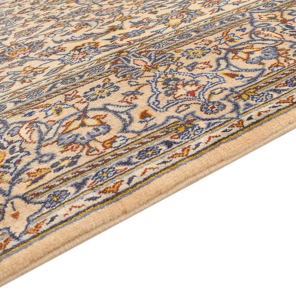 Perzisch tapijt - Keshan - 217 x 138 cm - crème