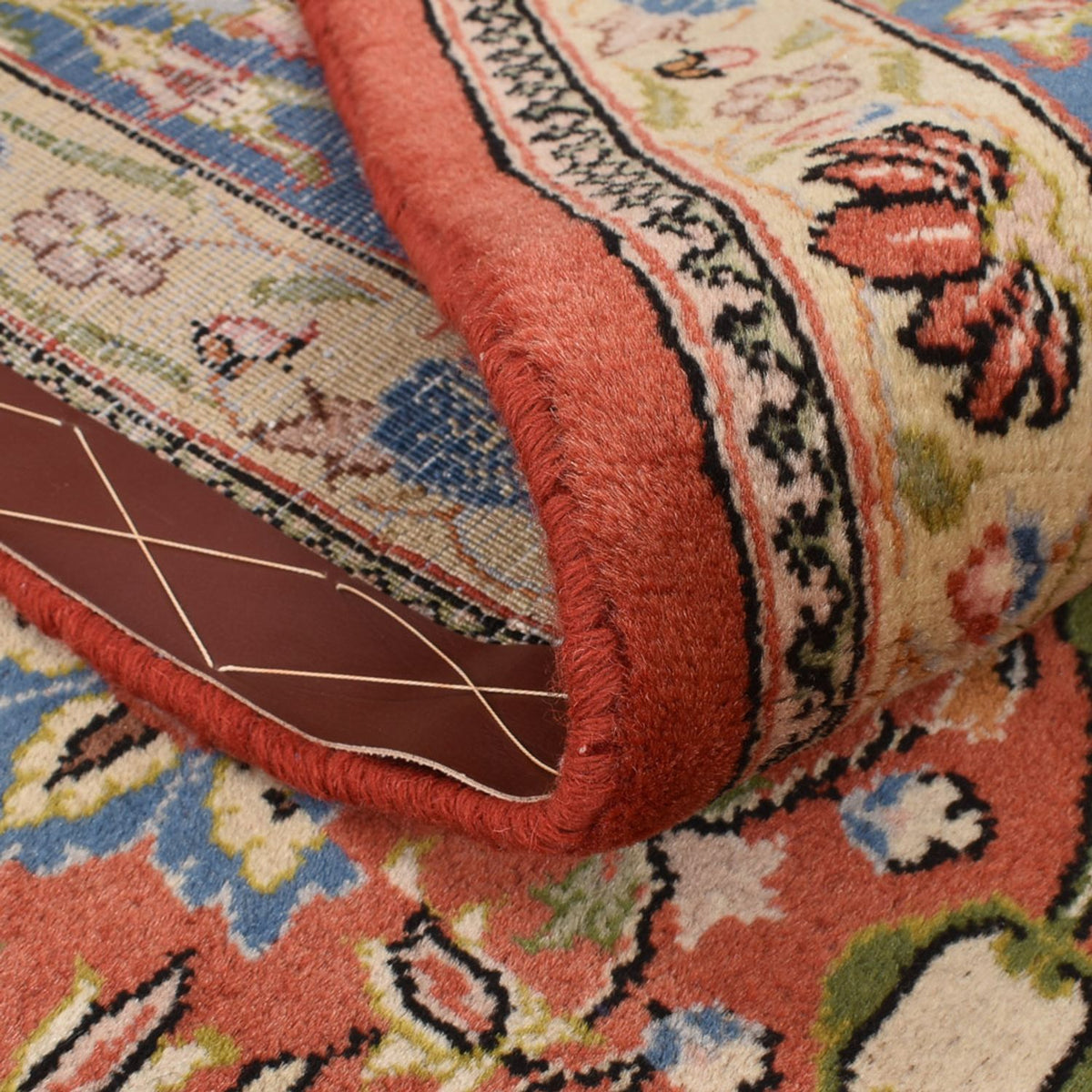 Loper Perzisch tapijt - Keshan - 282 x 145 cm - veelkleurig