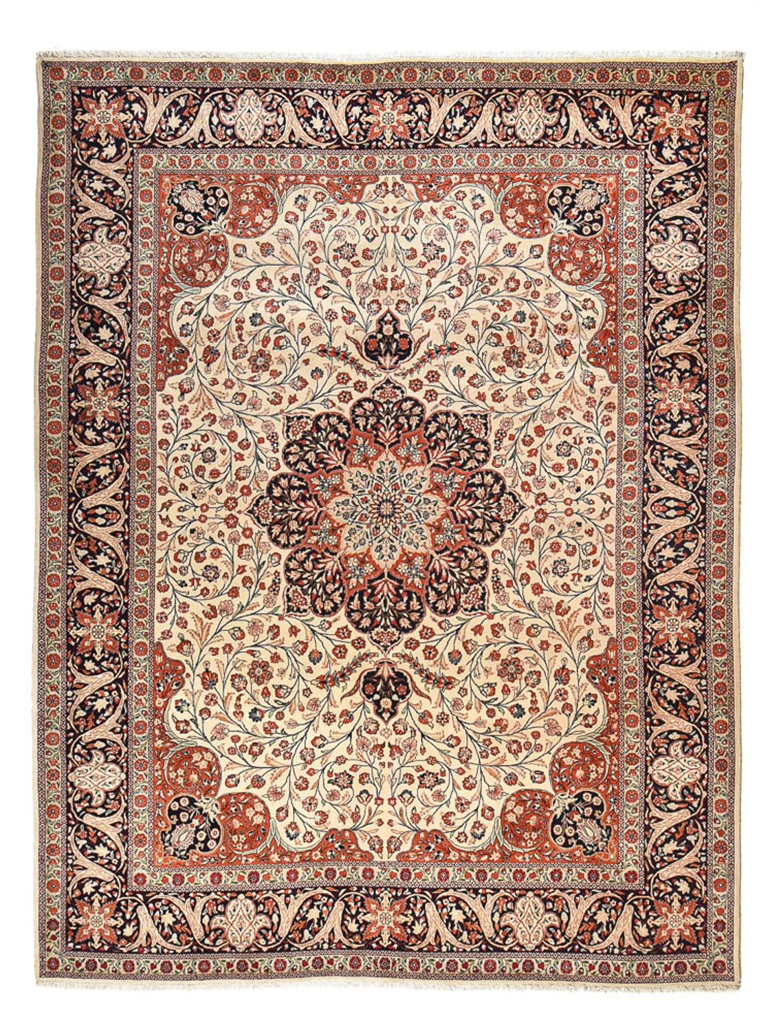 Perzisch tapijt - Keshan - 403 x 299 cm - beige