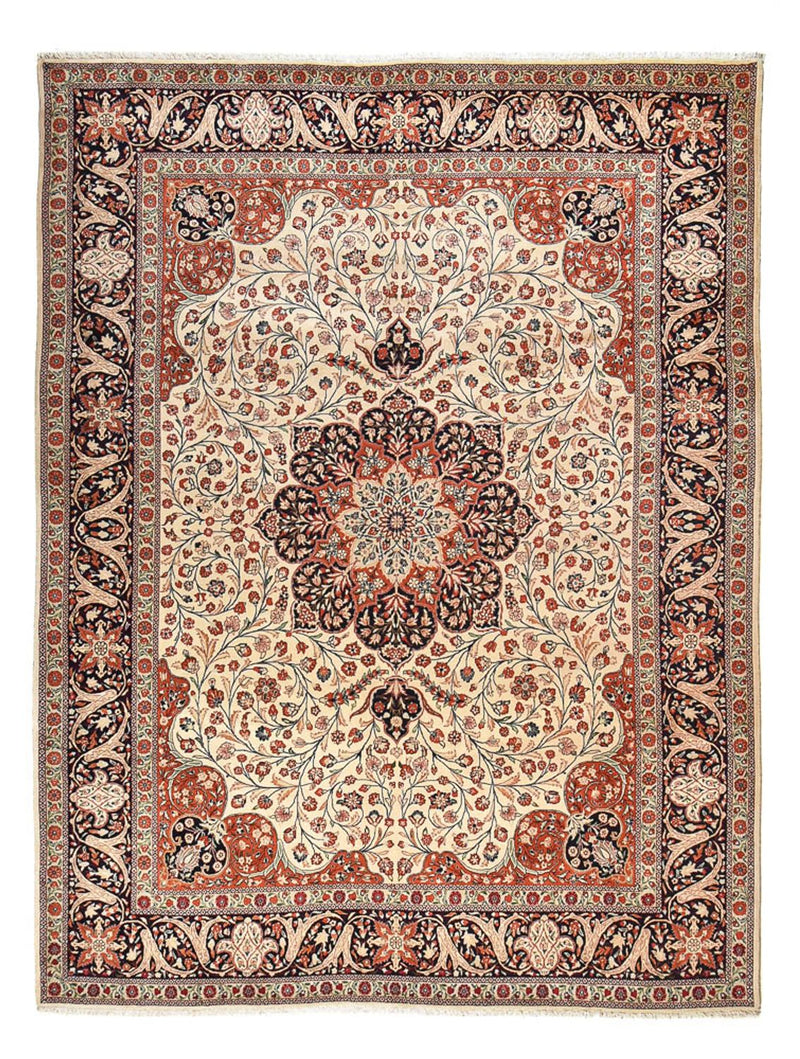 Perzisch tapijt - Keshan - 403 x 299 cm - beige
