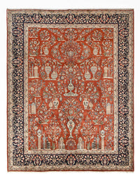 Perzisch tapijt - Klassiek - Koninklijke - 397 x 300 cm - rood