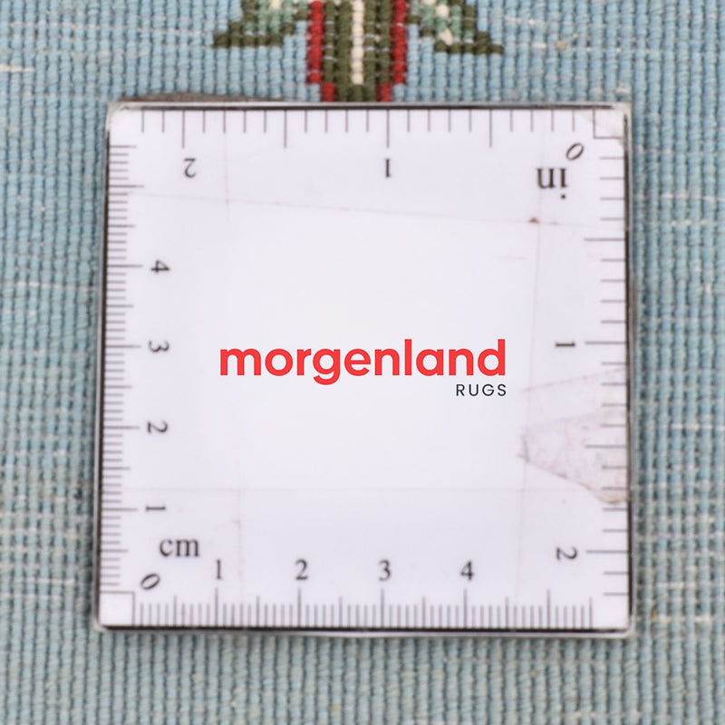 Perzisch tapijt - Ghom - 117 x 80 cm - lichtblauw