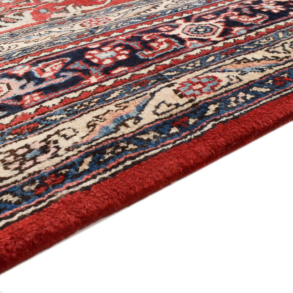 Perzisch tapijt - Bijar - 384 x 261 cm - rood