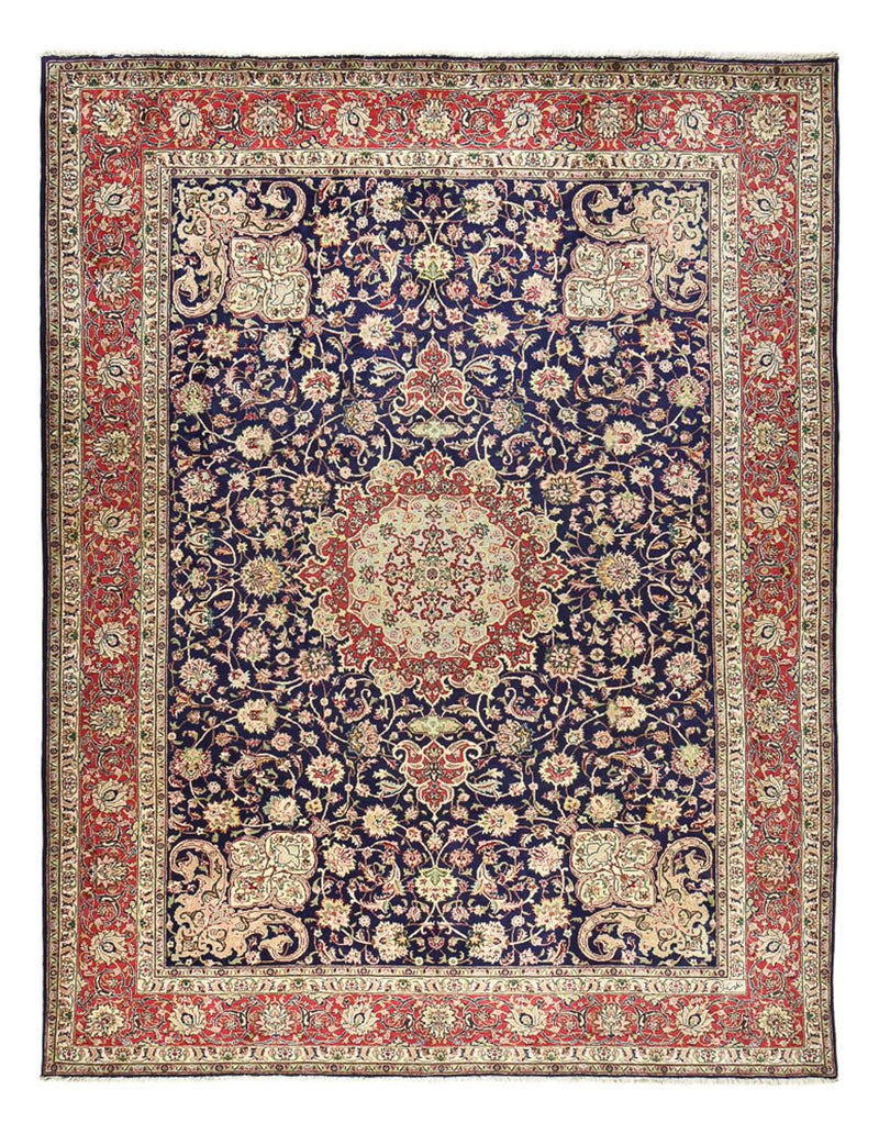 Perzisch tapijt - Tabriz - Royal - 400 x 300 cm - donkerblauw