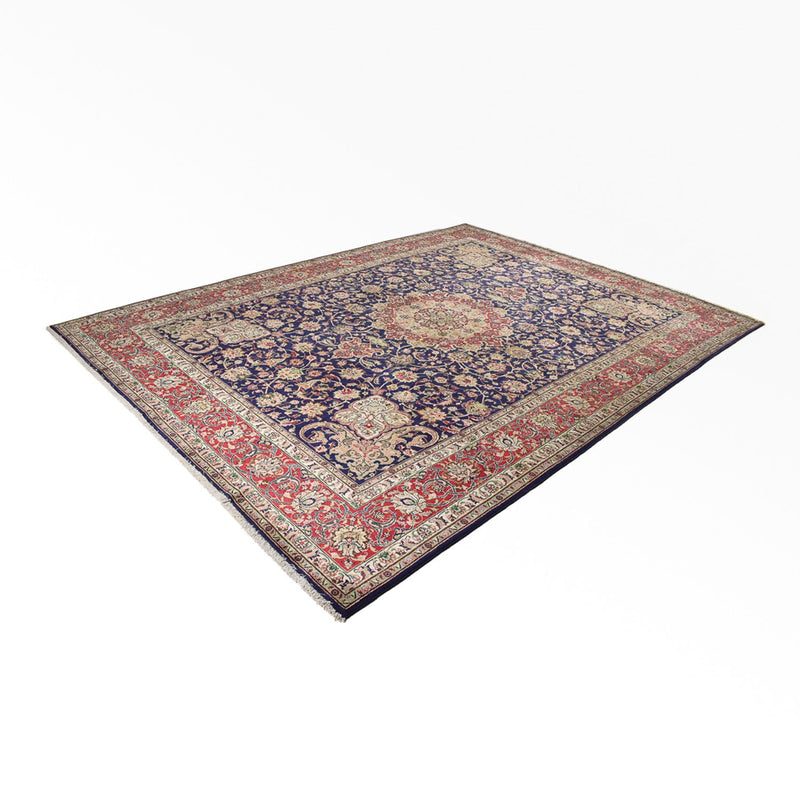 Perzisch tapijt - Tabriz - Royal - 400 x 300 cm - donkerblauw